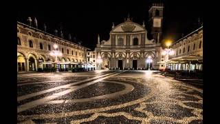 Cartolina di auguri Natale 2014, Vigevano piazza Ducale