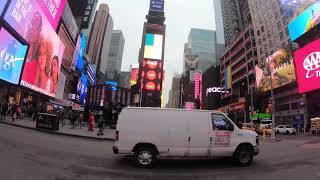 New York walking tour 4k | times square and beyond April 2022 early morning #4k #walkingTour