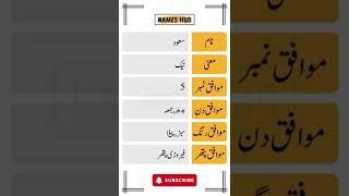 Saood Name Meaning in Urdu | #shorts #namemeaning | Names Hub