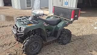 April 18th Specialty Auction Lot 3 - 2007 Kawasaki BruteForce V Twin 650 Quad