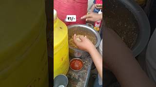 Viral - ₹1/- का Golgappa 😋 | Pani Puri | Street Food | Indian Street Food | #shorts #panipuri