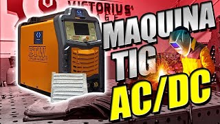 NUEVA maquina de SOLDAR! TIG AC/DC 😱| ETW TIG 200L | Aluminio, inoxidable... #tig #weding #tigacdc