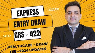 Canada Express Entry draw #284 Latest Canada Immigration News 2024  ! Healthcare Draw