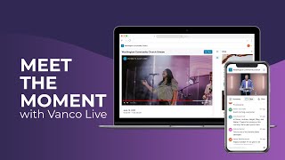 Vanco Live Church Streaming Software