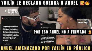 YAILÍN CONTRA ANUEL POR ANUEL AA NO FIRMAR AUTORIZACIÓN #yailinlamásviral #anuelaa