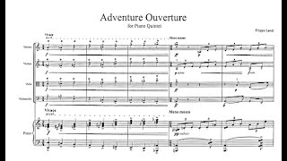 Filippo Landi - "Adventure Ouverture" for Piano Quintet