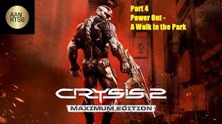 🔴Nostalgia Crysis 2 PC Alcatraz Part 4 Power Out - A Walk to the Park Ending