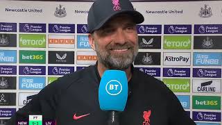 Jurgen Klopp Post Match Interview | Newcastle vs Liverpool 0-1 2022