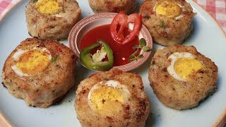 Egg Patties ..Egg cutler recipe by kitchen with Sifat