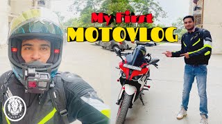 My first motovlog😍//Full review about GoPro and bike🔥//And socha nhi tha aisa feel hoga😭…