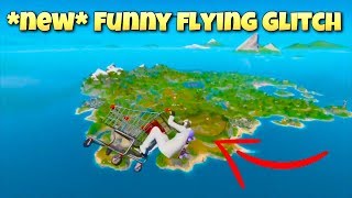 *NEW* Funny Flying GLITCH In Fortnite Chapter 2! (STILL WORKS!)