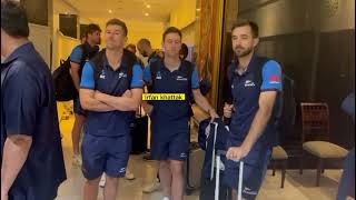 نیوزي لینډ لوبډله پاکستان ته رسیدلی| New Zealand Team Reached Pakistan