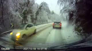 IT-SP71| Asiago Fontanelle to Marostica - nevicata | DashCam 08/12/2021