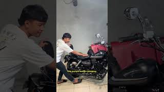 Pengen punya Harley tapi uang paspasan ininii solusinya, Benelli PE 😍 #viral #fyp #moge  #shorts