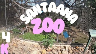 [4K] Santa Ana Zoo Little Bit More - Prentice Park, E Chestnut Ave, Los Angeles, CA