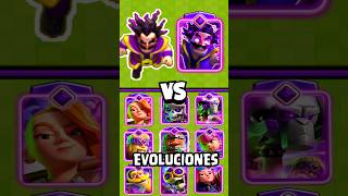 NUEVO MAGO ELECTRICO SUPER vs TODAS LAS CARTAS EVOLUCIONADAS  | #clashroyale