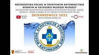 Mistrzostwa Polski w Sportowym Ratownictwie Wodnym w kat. Młodzik Młodszy SKIERNIEWICE