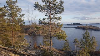 Успел открыть походный сезон пока не ввели карантин в Карелии.