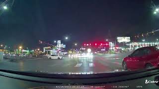 Crash Caught on Camera at Tropicana and Decatur Intersection in Las Vegas