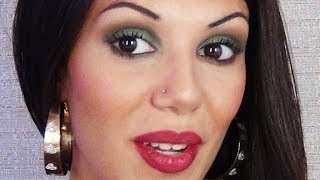 Smokey Eyes verde make up tutorial | Beautydea