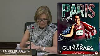 Commissioner Kathleen Miller Prunty   Catarina Guimaraes Town Meeting August 13, 2024