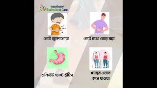 পাকস্থলীতে H. Pylori ইনফেকশনের লক্ষ্মণ সমূহ.