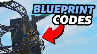 ROLLER COASTER Blueprint IDs in Theme Park Tycoon 2