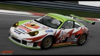 2005 #31 Petersen White Lightning  Porsche 911 GT3 RSR Forza Motorsport 4 Nordschleife engine sound