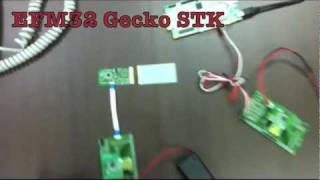 EFM32 Giant Gecko kit with J-Trace, Electronic Paper Display demo, energyAware Tools for Linux