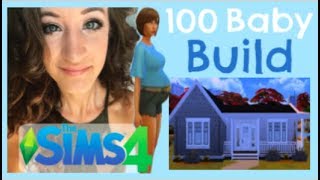 100 BABY CHALLENGE Speed Build | The Sims 4