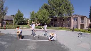 Commercial 9 Hole Putting Green Installation W/ Synthetic Grass in Sacramento CA by OGS