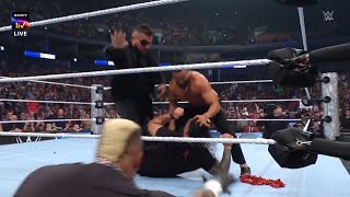 OMG 😱! The Blood Line Attack Roman Reigns In Smackdown! Smackdown Full Highlights!