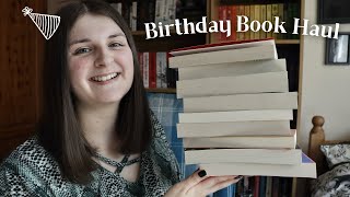 BIRTHDAY BOOK HAUL 🥳