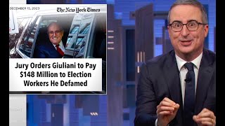 John Oliver Talks About Rudy Giuliani on Last Week Tonight (2023)