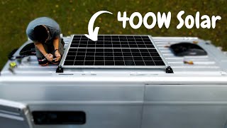 DIY SOLAR ROOF RACK FOR RAM PROMASTER | VAN BUILD