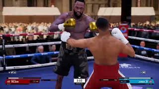 Deontay Wilder vs Roy Jones Jr - Undisputed gameplay