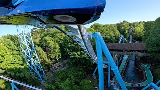 INVERTED ROLLER COASTER - Alpengeist at Busch Gardens Williamsburg FULL POV