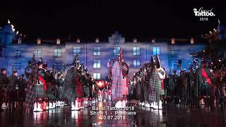 "Scotish Act " am Basel Tattoo 2018 / Zurich Caledonian Pipe Band