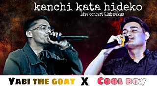 @YABITheGOAT X @coolboyyy69 LIVE CONCERT IN CLUB NEXUS || KANCHII KATA HIDEKO || CRAZY FANS ❤️🔥