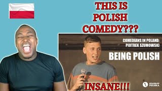 ( METAL HEAD REACTS TO ) Comedians in Poland: Piotrek Szumowski "Being Polish" - polskie napisy