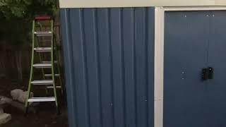 Outsunny 11’ by 9’ Steel Outdoor Garden Shed Video 49