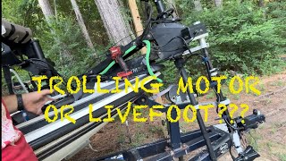 Garmin Livescope: Trolling Motor, Livefoot, or Both??? How I Decide!!!