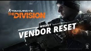 The Division Vendor Reset (January 6) LIGHTWEIGHT M4!!