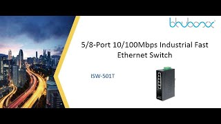 ISW-501T Industrial Fast Ethernet Switch