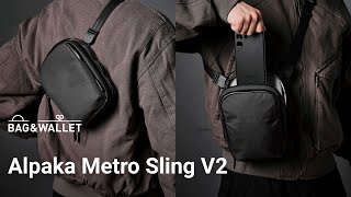 Обзор слинг-сумки Alpaka Metro Sling V2