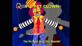 Puppet Clown | With Actions and Lyrics | English Nursery Rhyme Animation For Kids