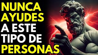 La VIRTUD de VIVIR en SOLEDAD y NO AYUDAR a la GENTE MALA (SABIDURÍA PARA VIVIR FELIZ) | ESTOICISMO