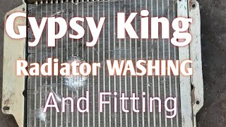 Gypsy King Radiator Washing And Fitting #Technical Pinku Das. 🙏🙏🙏