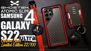 Ghostek Atomic Slim 4 Limited Edition Carbon Fiber for Galaxy S22 Ultra #MALAYSIA #GHOSTEK #CARBON