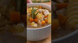 Turkey Noodle Soup - Dished #Shorts